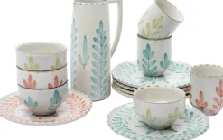 Intratuin ontbijtbord Bella turquoise D 21 H 1,5 cm