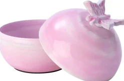 Intratuin opbergdoos Kinra vlinder roze D 10,5 H 9 cm