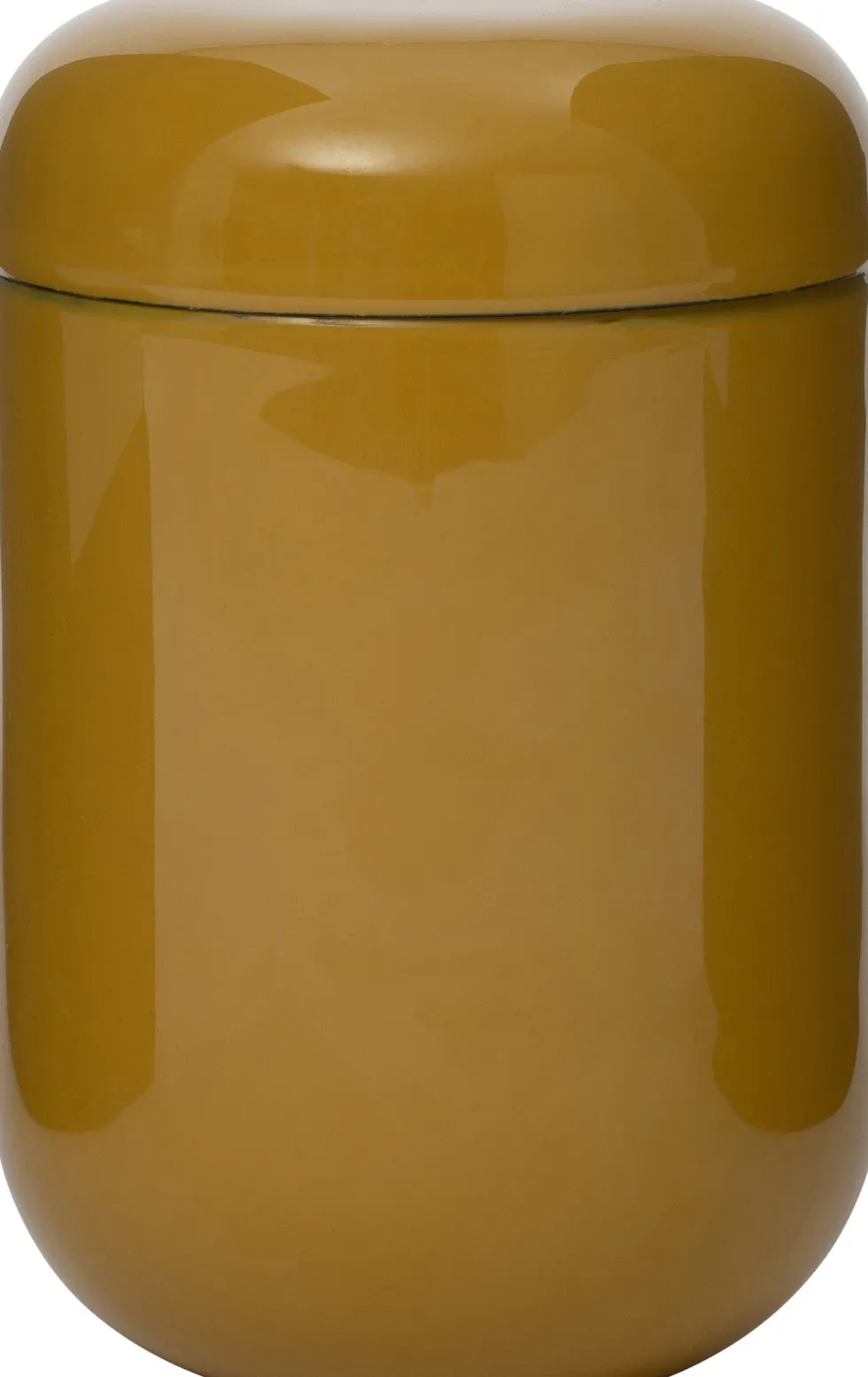 Intratuin opbergdoos Lala geel D 10 H 16 cm