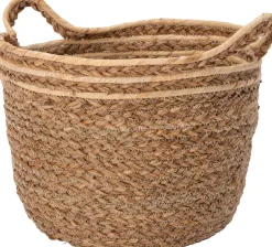 Intratuin opbergmand Auke naturel D 34 H 24 cm