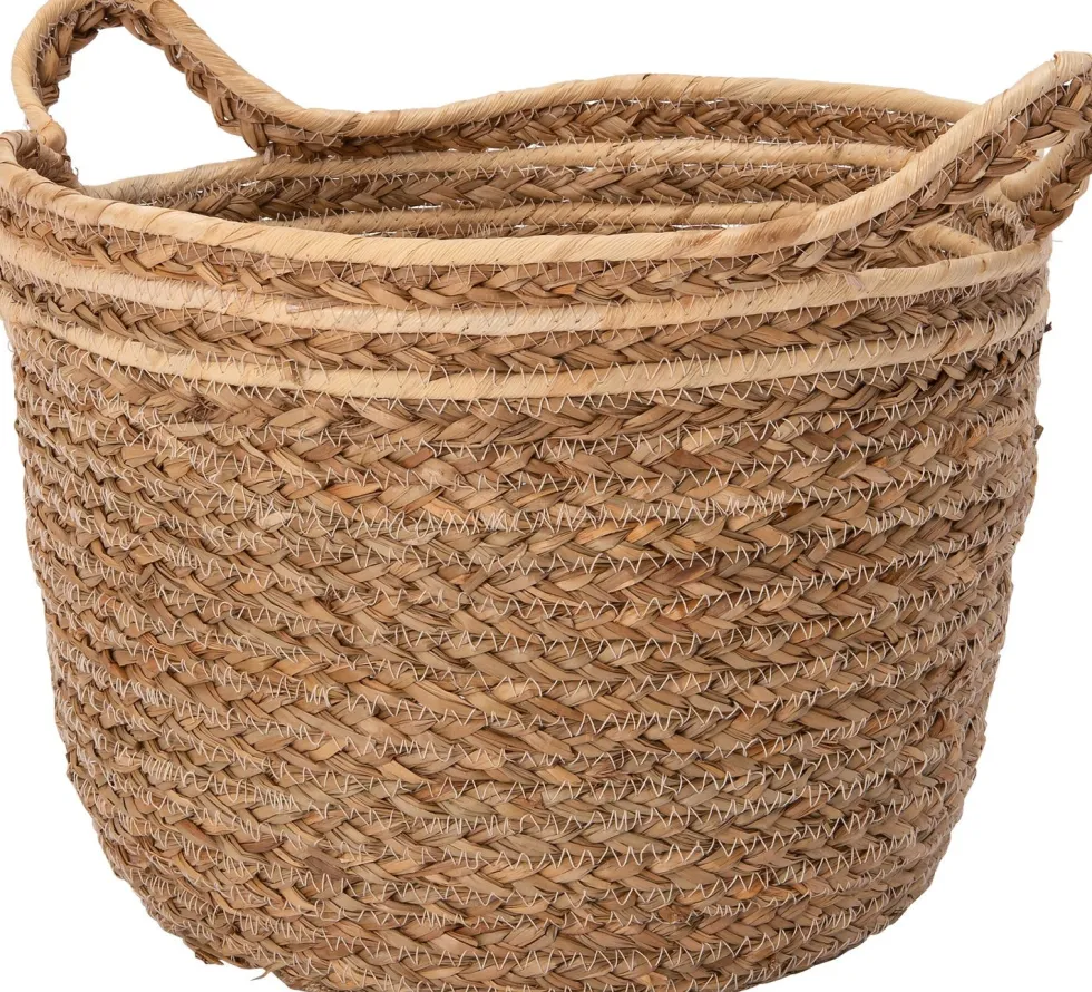 Intratuin opbergmand Auke naturel D 38 H 31 cm