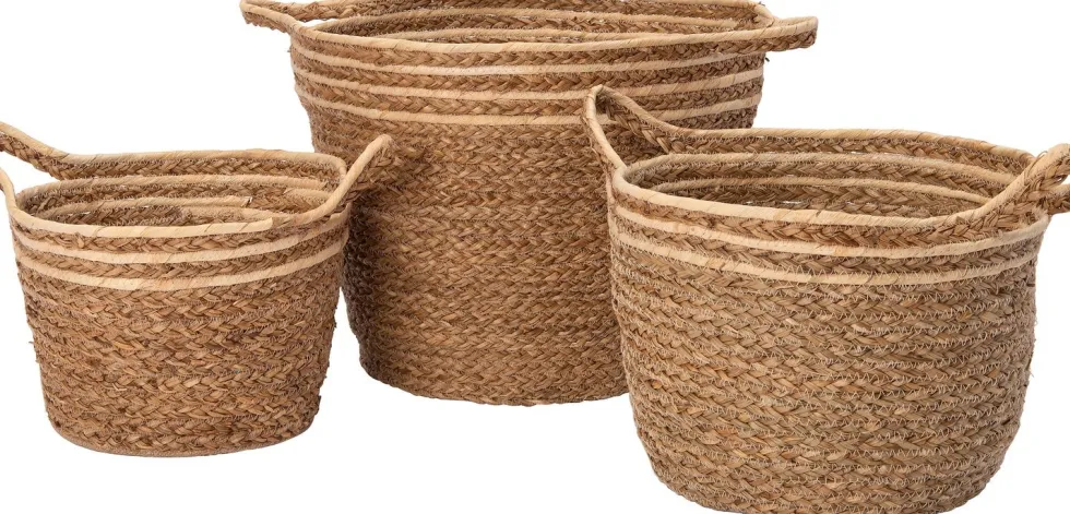 Intratuin opbergmand Auke naturel D 29 H 19 cm