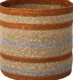 Intratuin opbergmand Fyt naturel / bruin / grijs D 26 H 26 cm