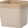Intratuin opbergmand Linda beige 19 x 19 x 20 cm