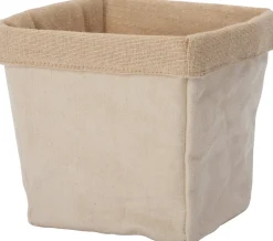 Intratuin opbergmand Linda beige 15 x 15 x 15 cm