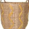 Intratuin opbergmand Misa naturel / geel D 40 H 35 cm