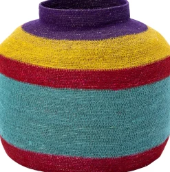 Intratuin opbergmand Nouk rood / geel / blauw D 36 H 35 cm