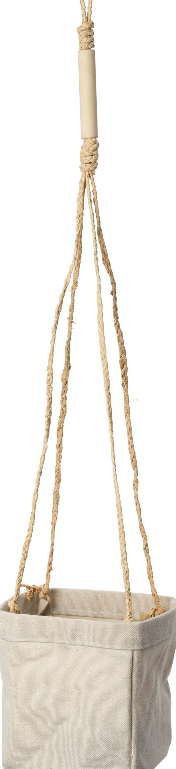 Intratuin opbergmand Raffa beige 12 x 12 x 15 cm
