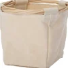 Intratuin opbergmand Ratan beige D 12 H 12 cm