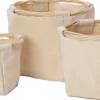 Intratuin opbergmand Ratan beige D 12 H 18 cm