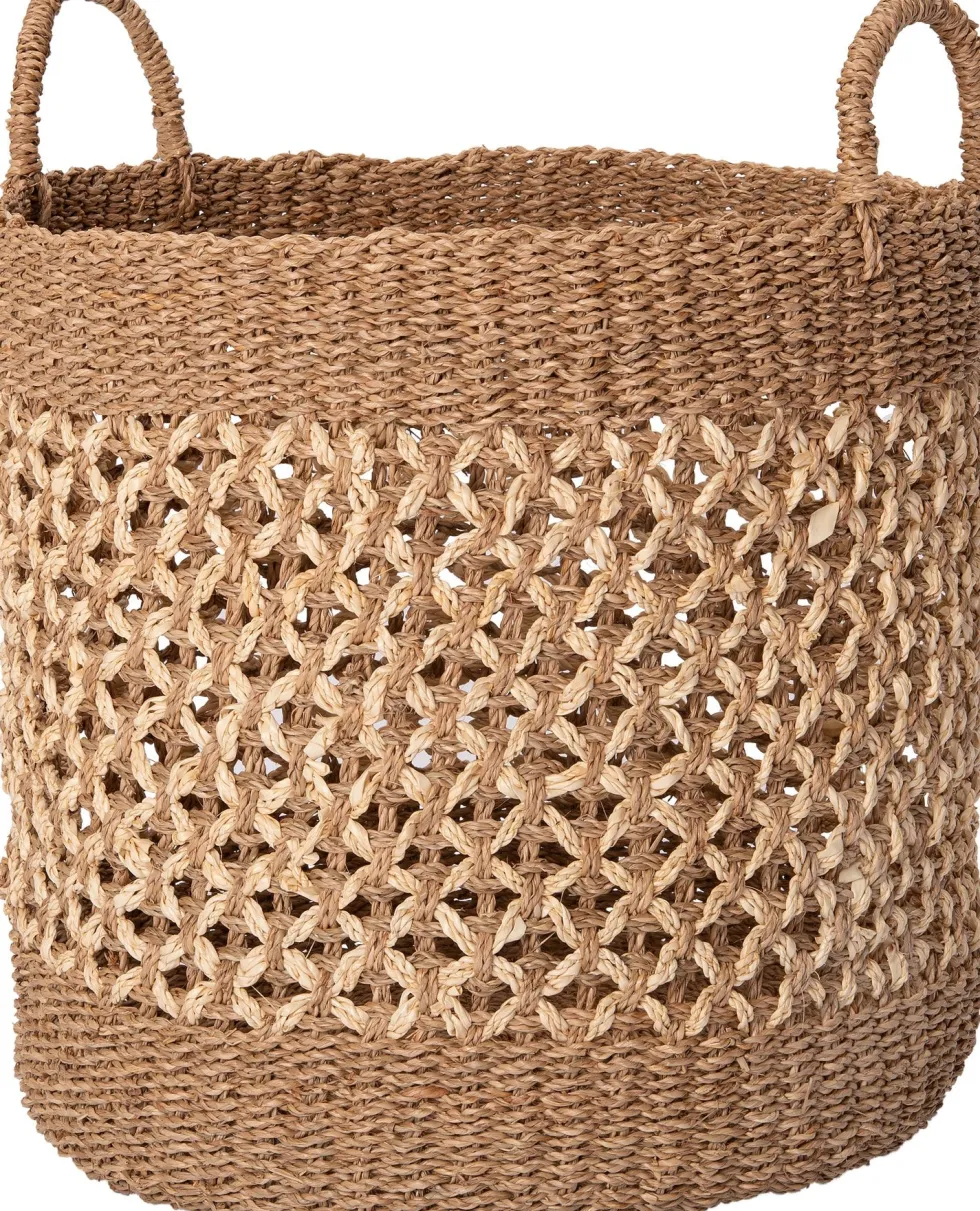 Intratuin opbergmand Reiko naturel D 35 H 40 cm