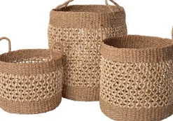Intratuin opbergmand Reiko naturel D 25 H 28 cm