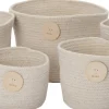 Intratuin opbergmand Roppy beige D 20 H 15 cm