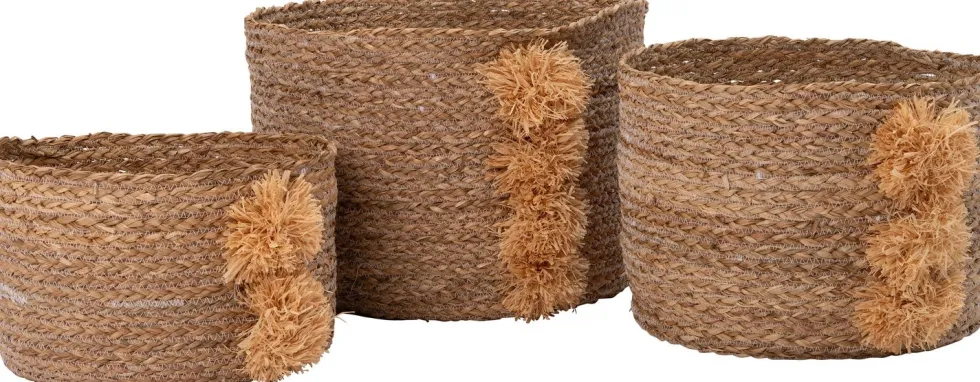 Intratuin opbergmand Sanne naturel D 30 H 25 cm