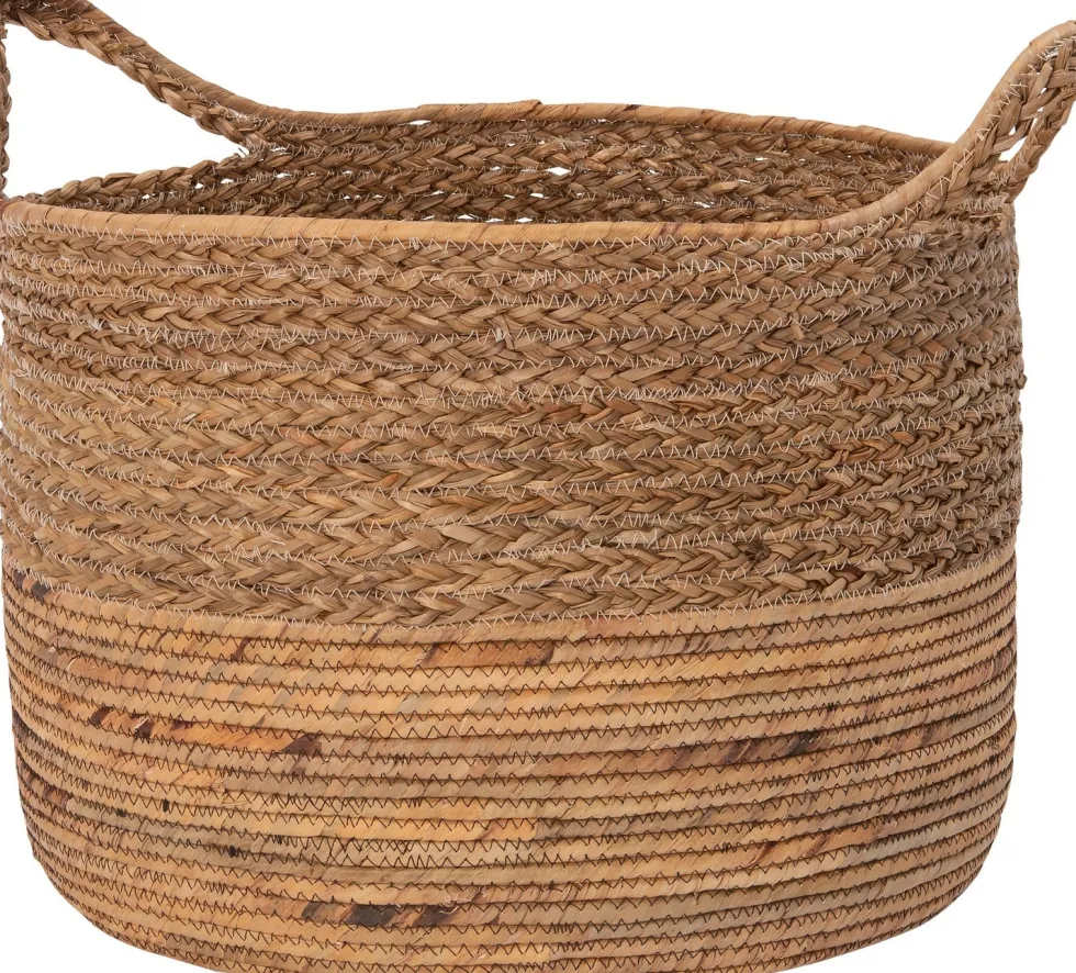 Intratuin opbergmand Vijs naturel D 45 H 35 cm