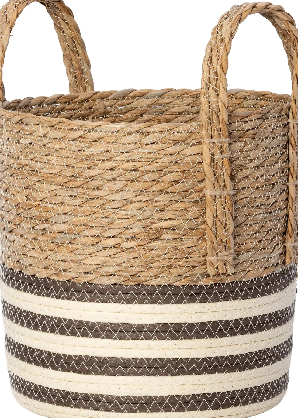 Intratuin opbergmand Wilco naturel / bruin D 33 H 33 cm
