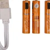 Intratuin oplaadbare batterij AAA met USB kabel 4 stuks