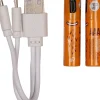 Intratuin oplaadbare batterij AAA met USB kabel 2 stuks