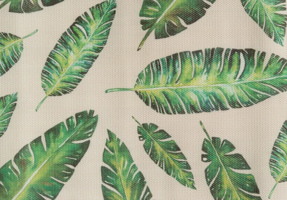 Intratuin placemat Bananenblad groen 45 x 30 cm