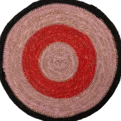 Intratuin placemat Elke rood / roze D 30 cm