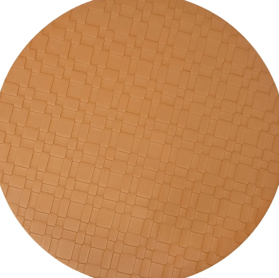 Intratuin placemat Jet gevlochten oranje D 38 H 0,18 cm