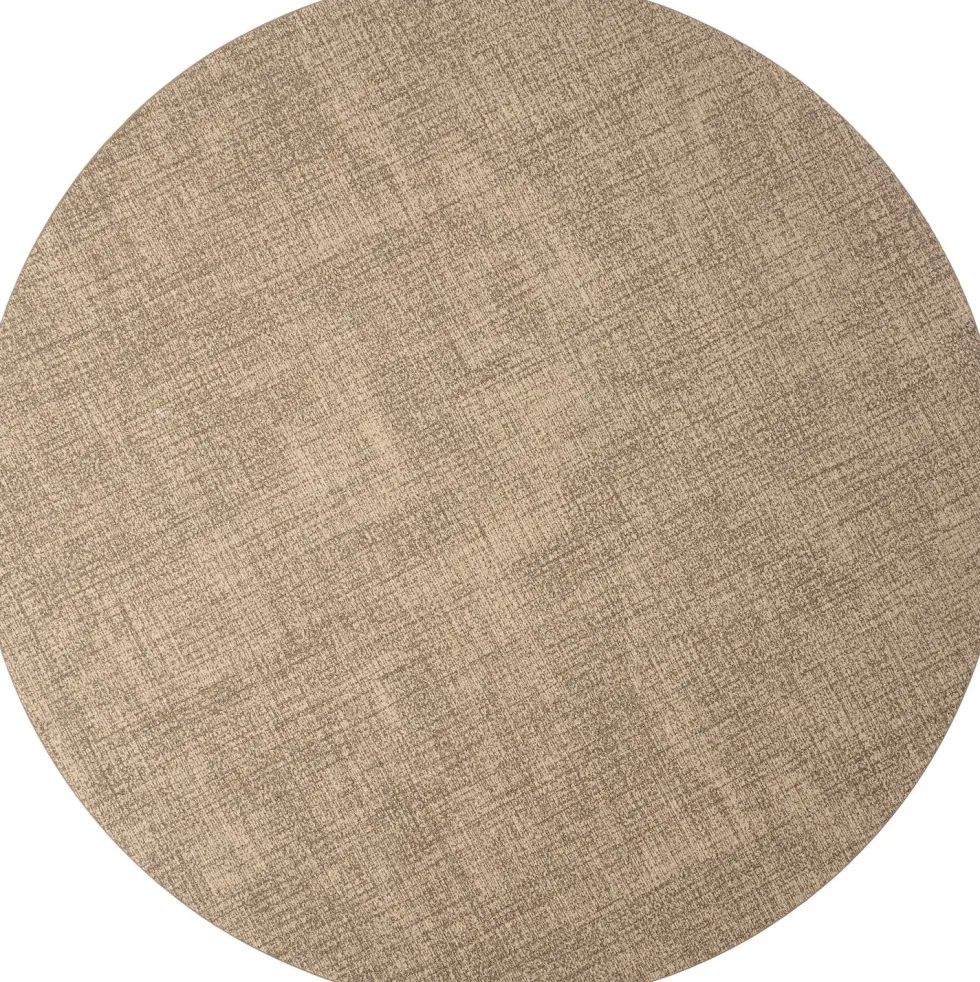 Intratuin placemat Jet taupe D 38 H 0,18 cm