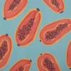 Intratuin placemat Surya papaja's 45 x 30 x 0,35 cm