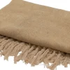 Intratuin plaid Ela beige 130 x 180 cm