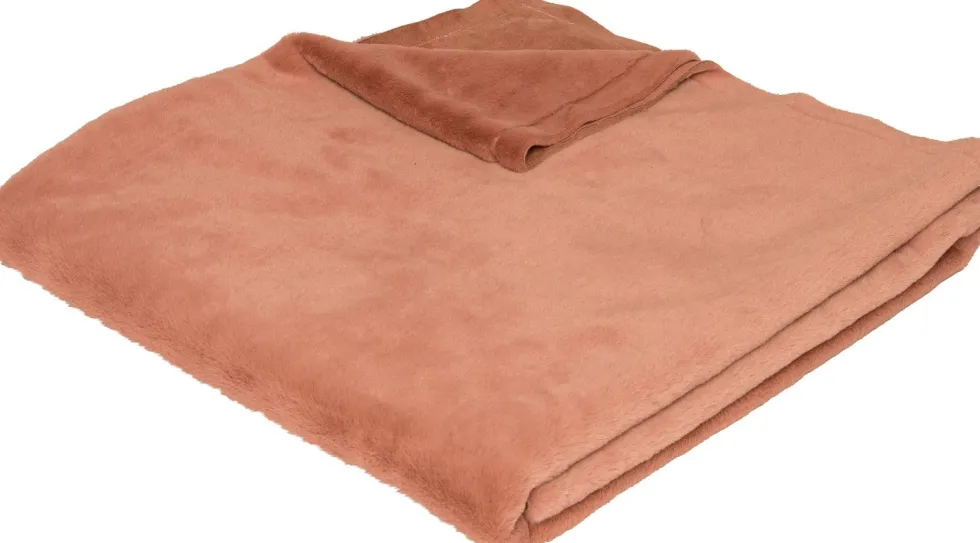 Intratuin plaid Polar roze 160 x 140 cm