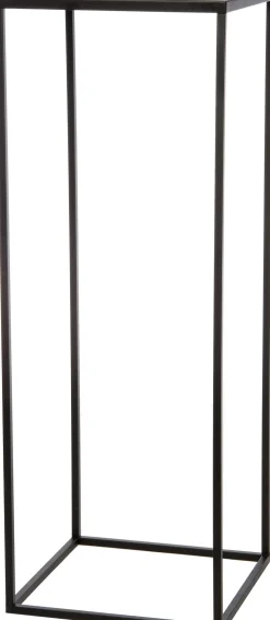 Intratuin plantentafel Teun zwart 22 x 22 x 60 cm