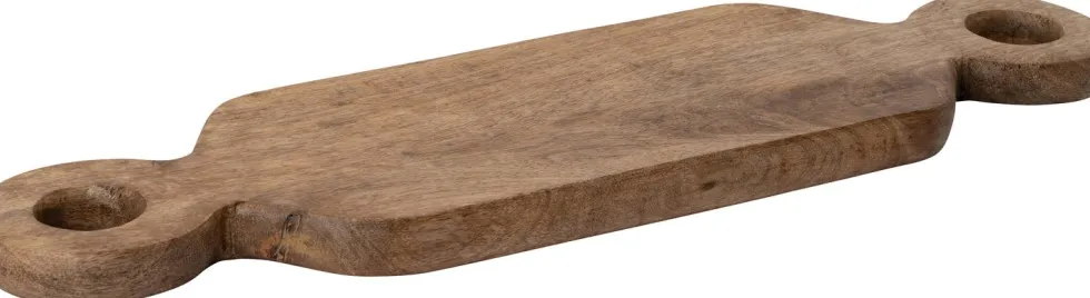 Intratuin serveerplank Jeena naturel 45 x 13 x 2 cm