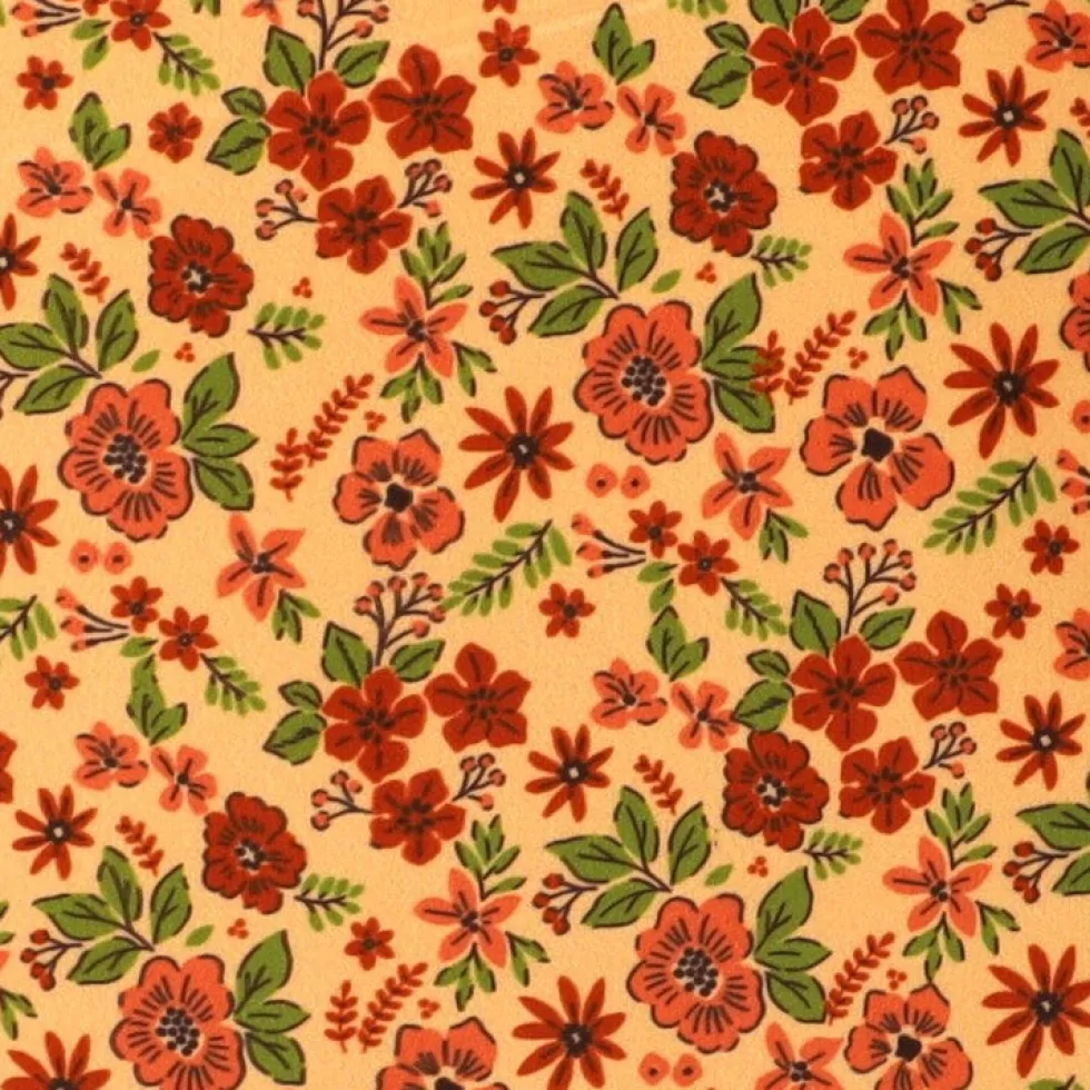 Intratuin sierkussen Doris geel / oranje 45 x 45 cm