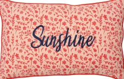 Intratuin sierkussen Fleur Sunshine roze 30 x 50 cm