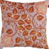 Intratuin sierkussen Floran paars / oranje 45 x 45 cm