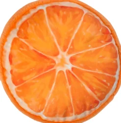 Intratuin sierkussen Fruit Slice oranje D 36 cm