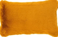 Intratuin sierkussen Fur geel 30 x 50 cm