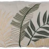 Intratuin sierkussen Ginni taupe / groen 50 x 30 cm
