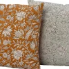Intratuin sierkussen Hanoi oranje / wit 45 x 45 x 10 cm