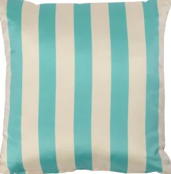 Intratuin sierkussen Havana groen / crème 45 x 45 x 10 cm