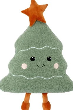 Intratuin sierkussen Jen kerstboom groen 49 x 10 x 32 cm