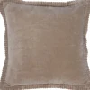 Intratuin sierkussen Josina beige 45 x 45 cm