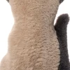 Intratuin sierkussen Kat beige / bruin 36 x 25 cm
