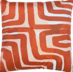 Intratuin sierkussen Koert rood / wit 45 x 45 cm