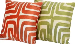 Intratuin sierkussen Koert rood / wit 45 x 45 cm