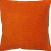Intratuin sierkussen Lily oranje 45 x 45 x 10 cm
