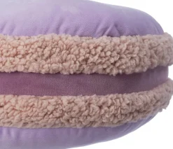 Intratuin sierkussen Macaron paars D 34 cm