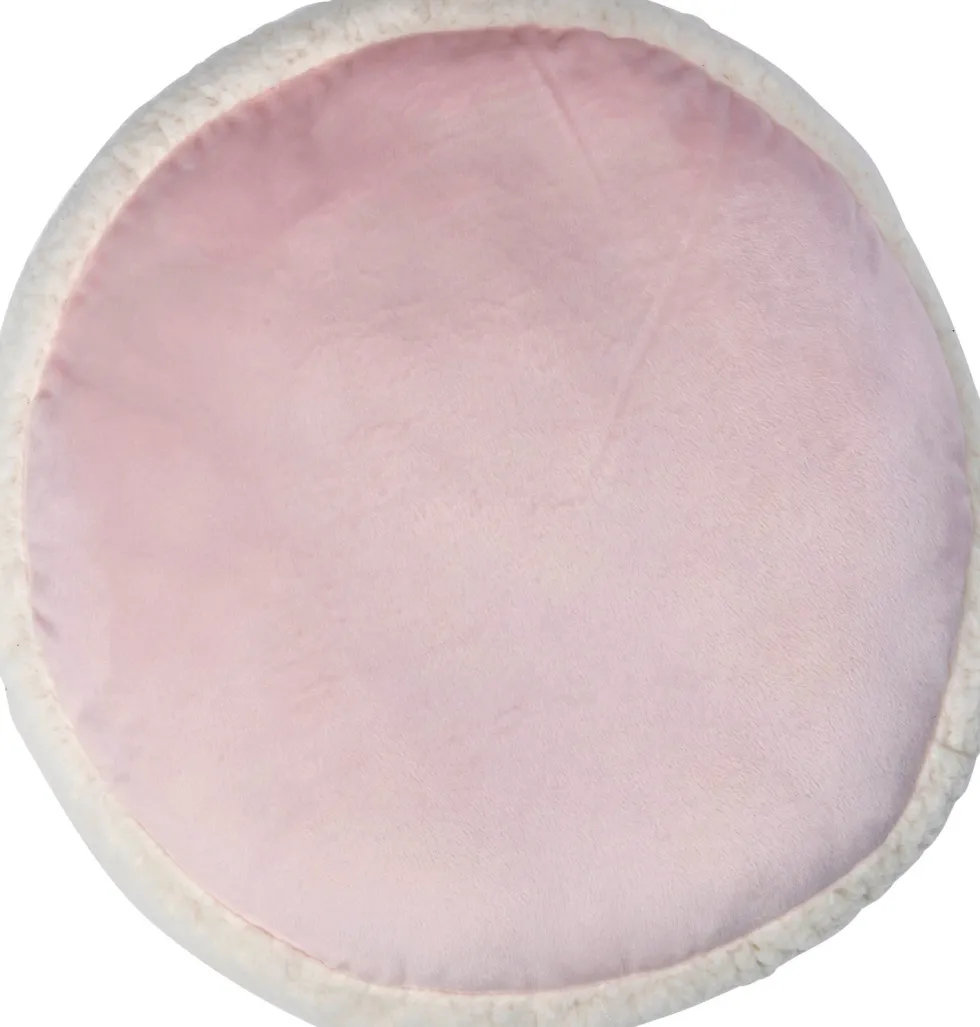 Intratuin sierkussen Macaron lichtroze D 34 cm