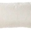 Intratuin sierkussen Rib wit 30 x 50 cm