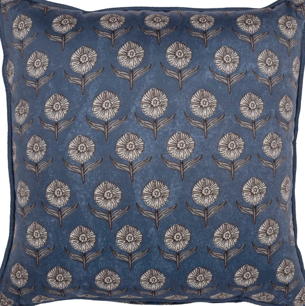 Intratuin sierkussen Vico blauw 45 x 45 cm
