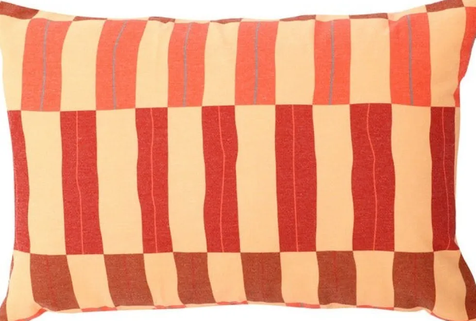 Intratuin sierkussen Vienna beige / oranje 40 x 60 cm